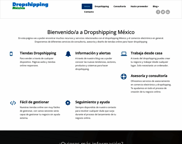 Dropshippingmexico.com thumbnail