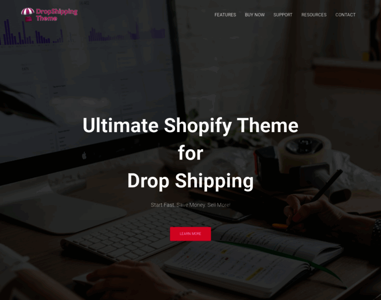 Dropshippingtheme.com thumbnail