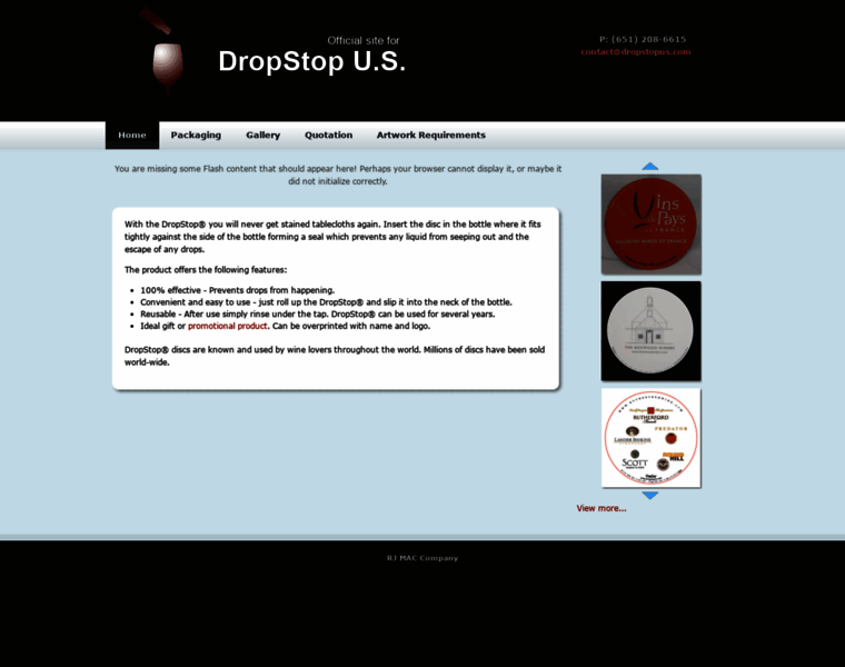 Dropstopus.com thumbnail