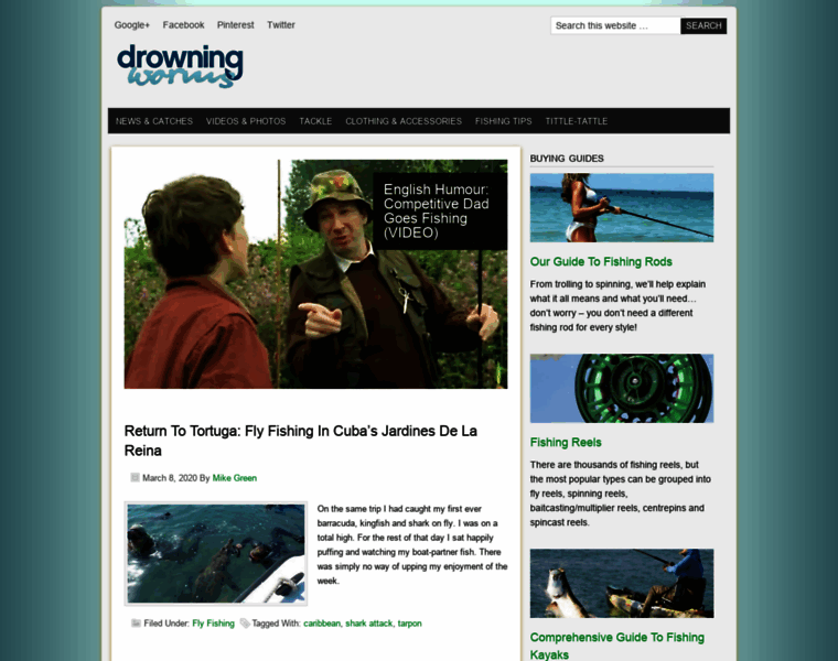 Drowningworms.com thumbnail