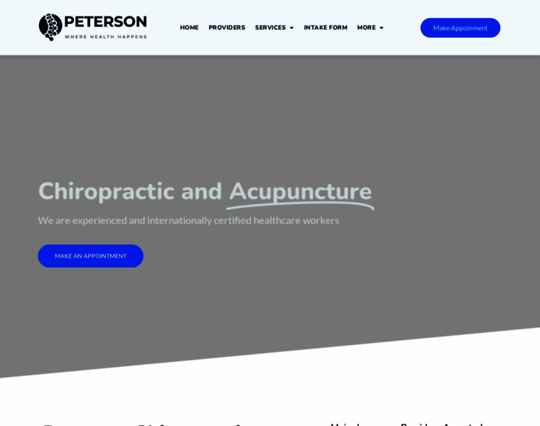 Drpetersonchiropractic.com thumbnail