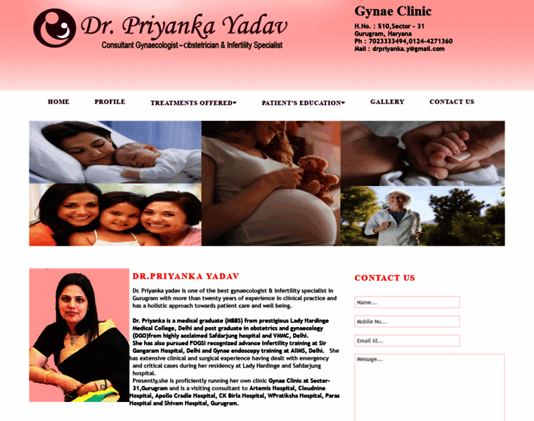 Drpriyankayadav.com thumbnail