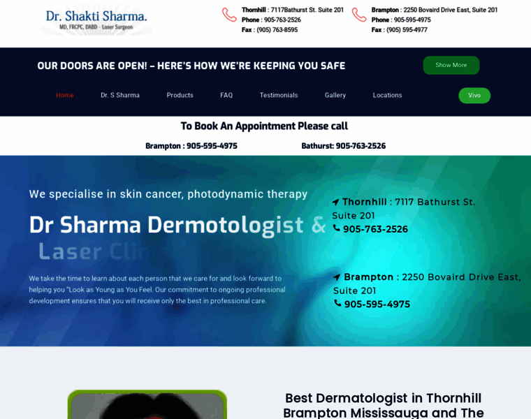 Drsharmadermatology.ca thumbnail
