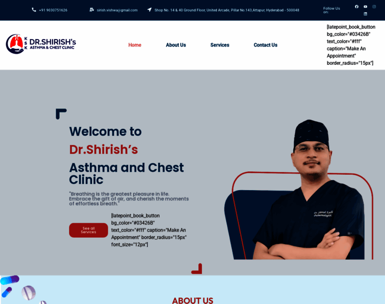 Drshirishchestclinic.com thumbnail Drshirishchestclinic.com thumbnail