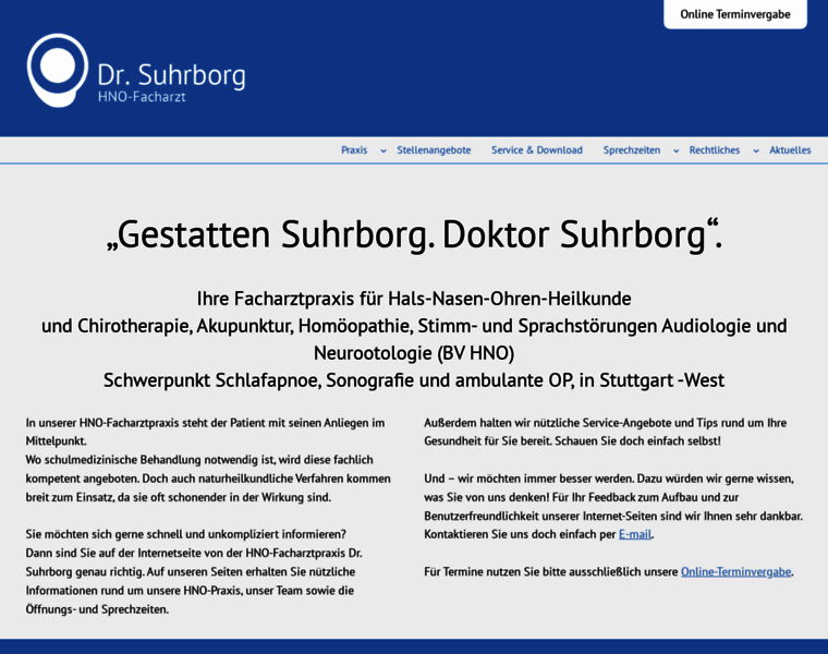 Drsuhrborg.de thumbnail