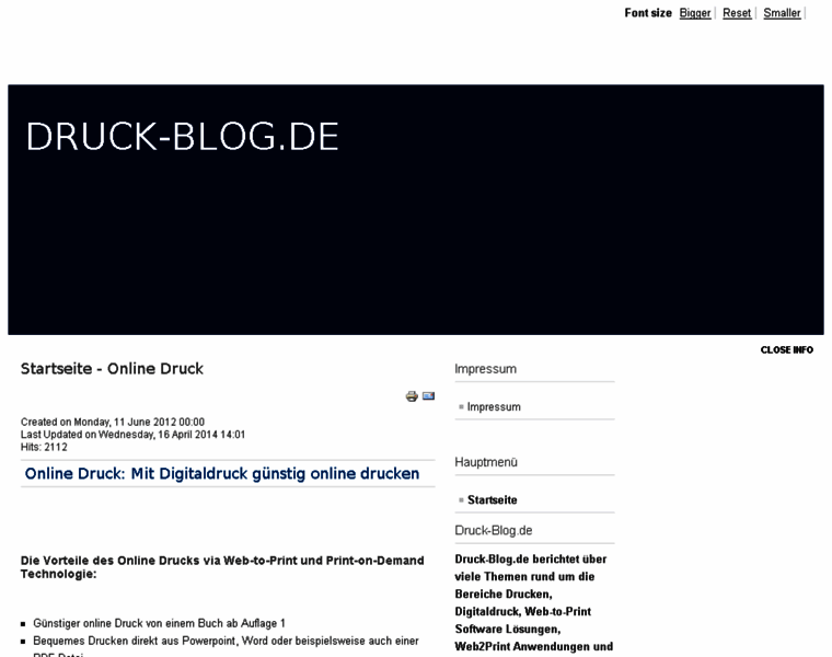 Druck-blog.de thumbnail