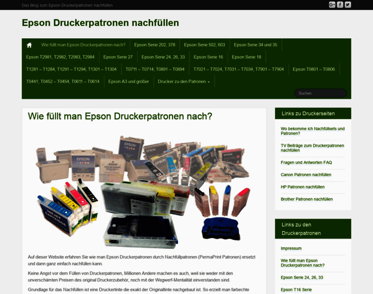 Druckerpatronen-nachfuellen.info thumbnail