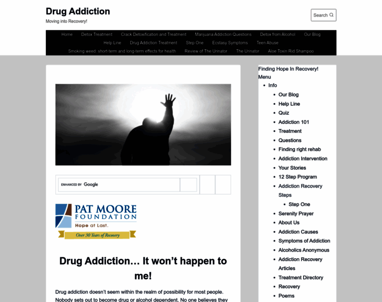 Drug-addiction-support.org thumbnail