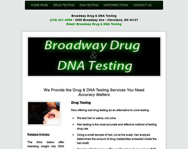 Drug-dna-testing-cleveland.com thumbnail