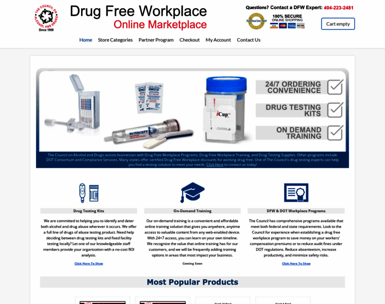 Drugfreeworkplacestore.com thumbnail