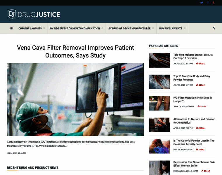 Drugjustice.com thumbnail