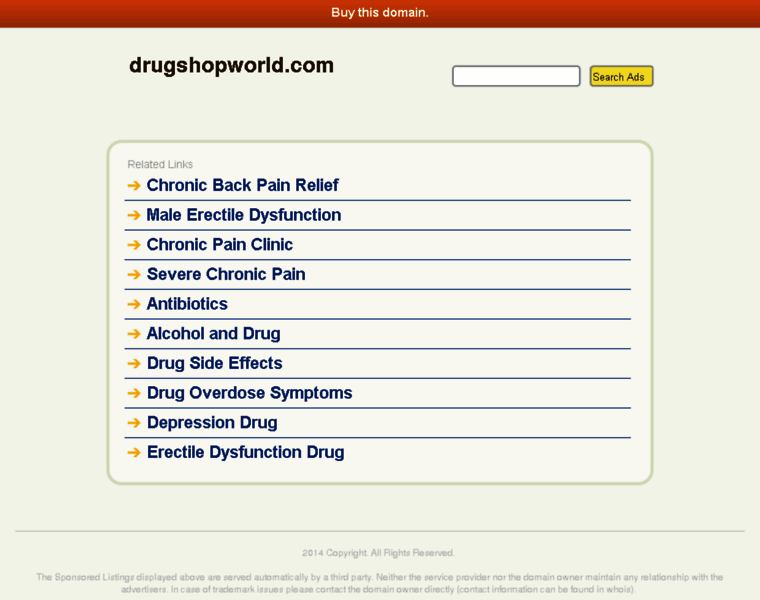 Drugshopworld.com thumbnail