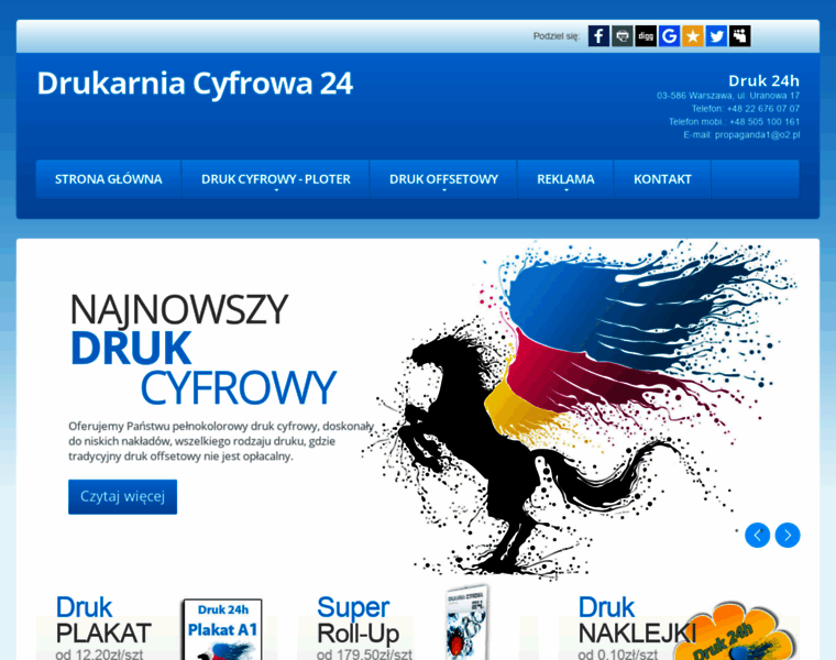Drukarniacyfrowa24.pl thumbnail