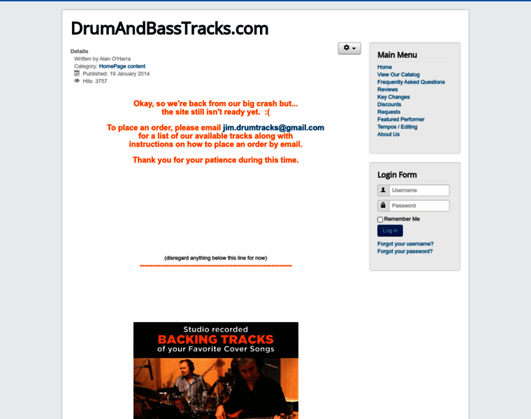 Drumandbasstracks.com thumbnail