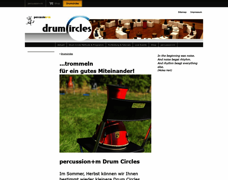 Drumcircles.de thumbnail