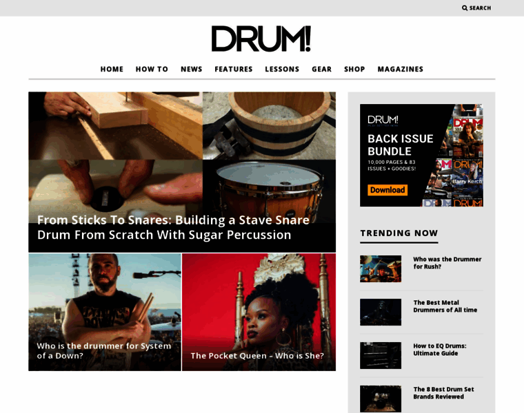 Drummagazine.com thumbnail
