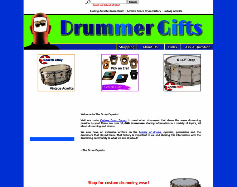 Drummergift.com thumbnail