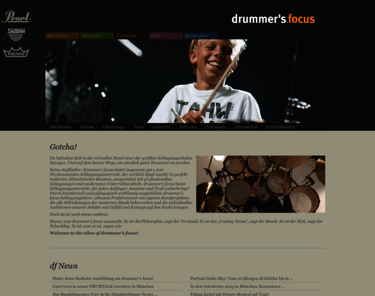 Drummers-focus.de thumbnail