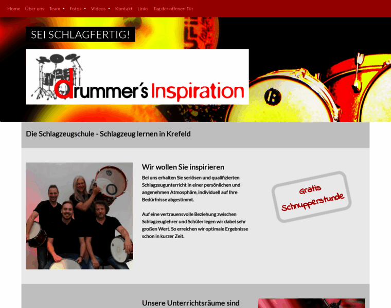 Drummers-inspiration.de thumbnail