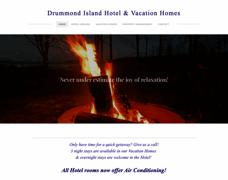 Drummondislandhotel.com thumbnail