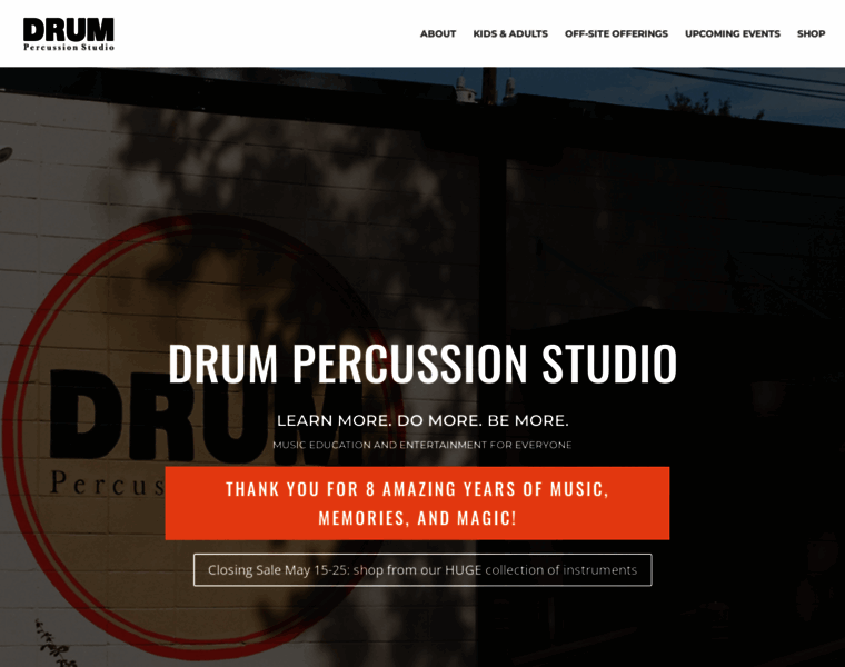 Drumpercussionstudio.com thumbnail