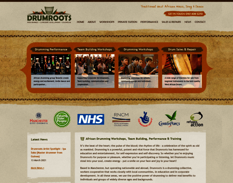 Drumroots.org.uk thumbnail