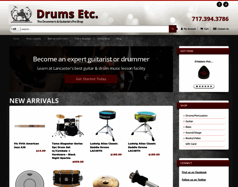 Drumsetc.com thumbnail