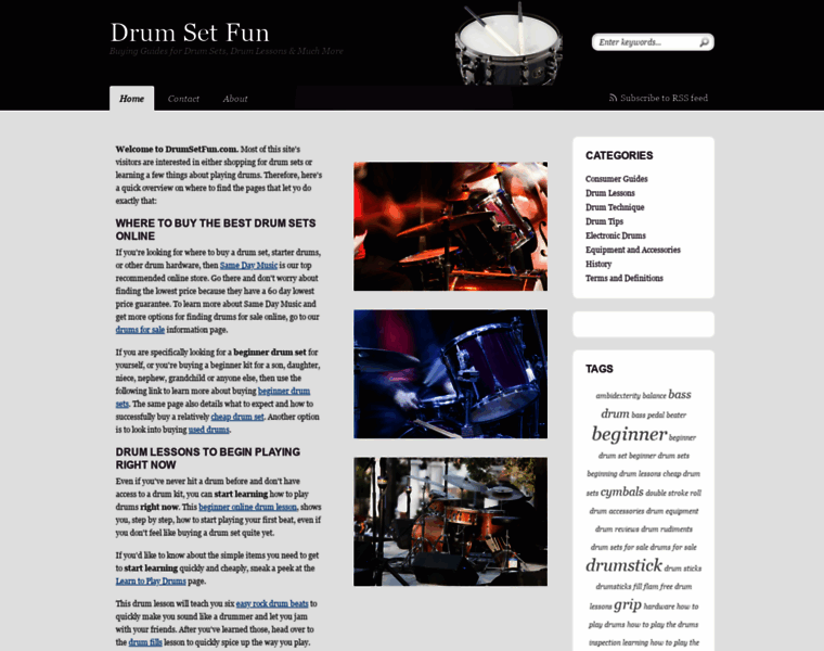 Drumsetfun.com thumbnail