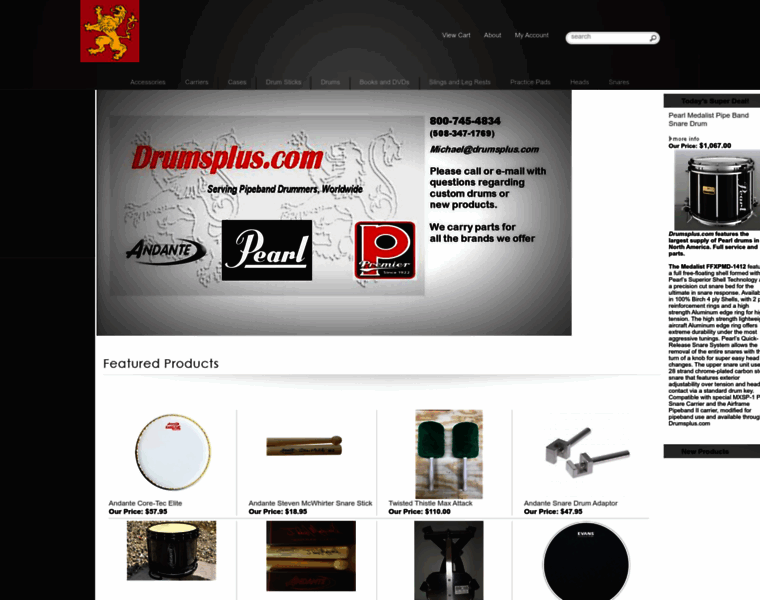 Drumsplus.com thumbnail