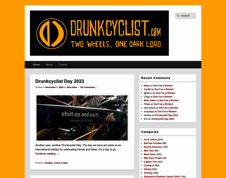 Drunkcyclist.com thumbnail