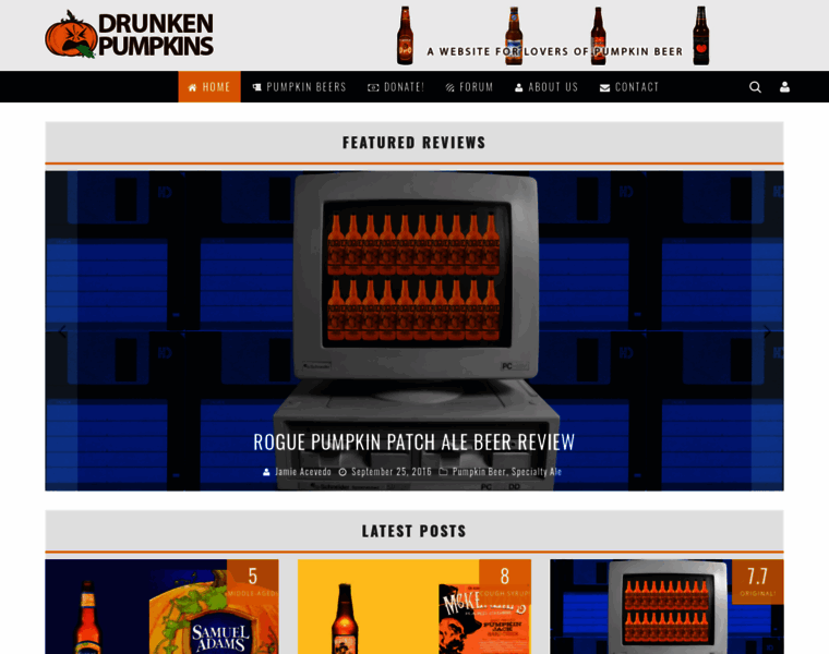 Drunkenpumpkins.com thumbnail