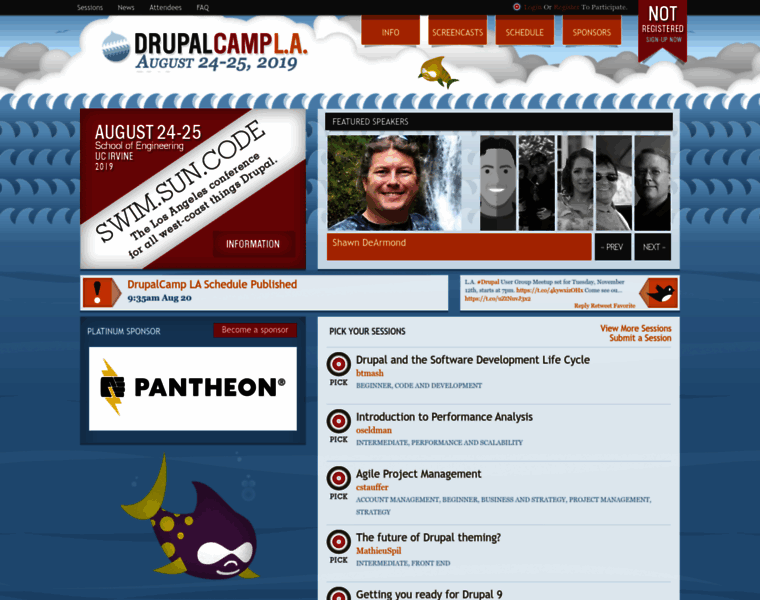 Drupalcampla.com thumbnail