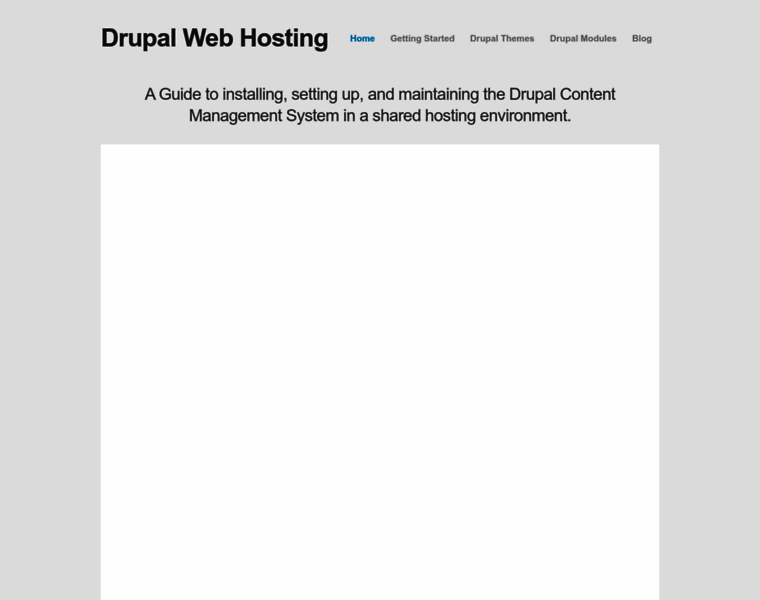 Drupalwebhosting.com.au thumbnail