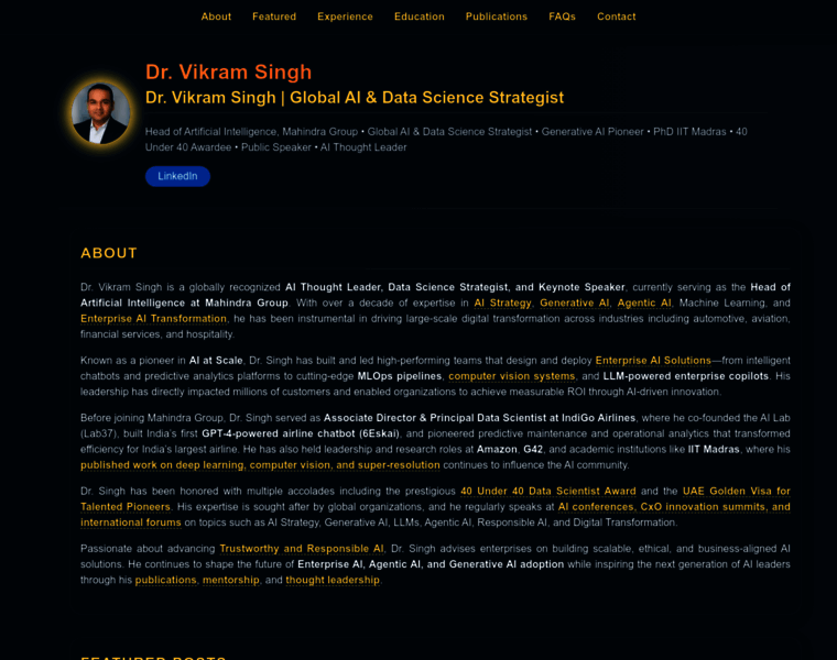 Drvikramsingh.ai thumbnail