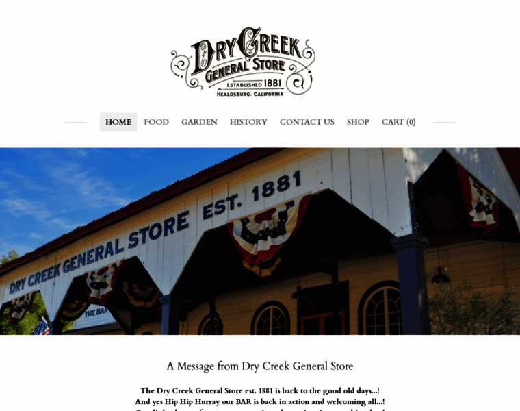 Drycreekgeneralstore1881.com thumbnail Drycreekgeneralstore1881.com thumbnail