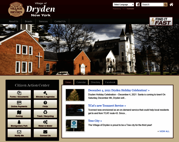 Dryden-ny.org thumbnail
