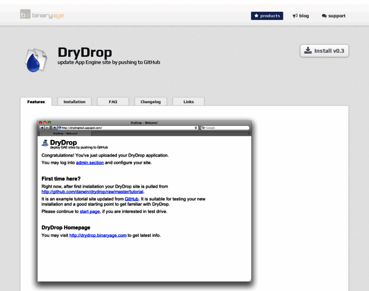 Drydrop.binaryage.com thumbnail