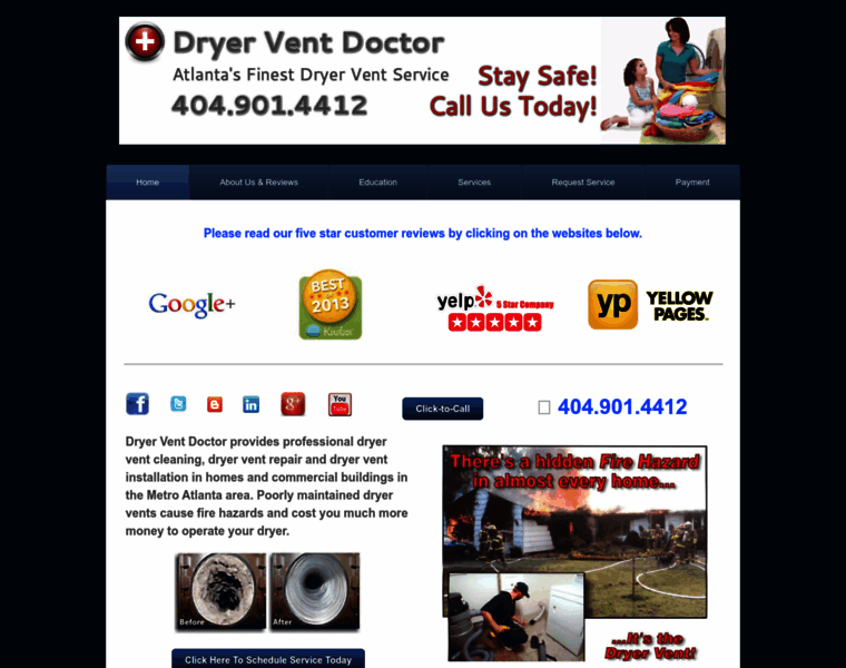 Dryer-vent-doctor.com thumbnail