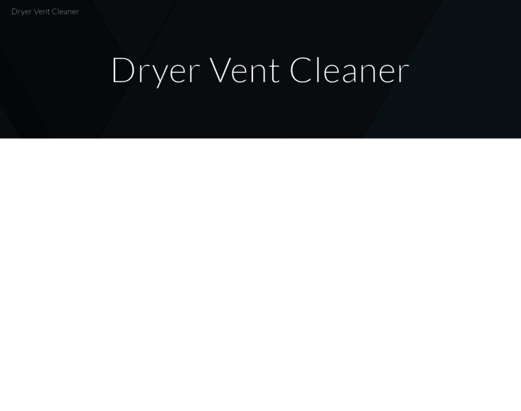 Dryerventcleaner.com thumbnail