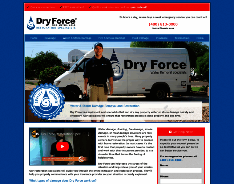 Dryforce.net thumbnail