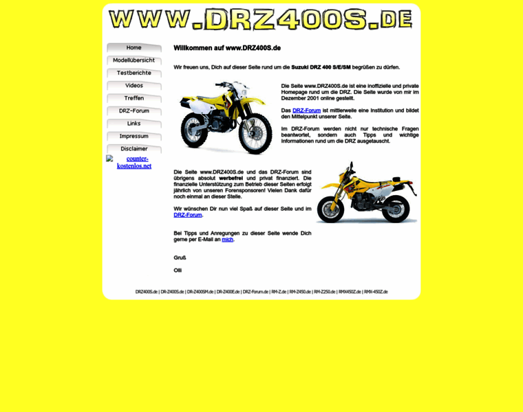 Drz400s.de thumbnail