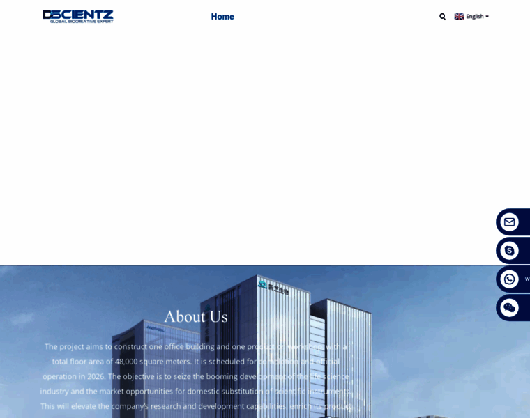 Dscientz.com thumbnail