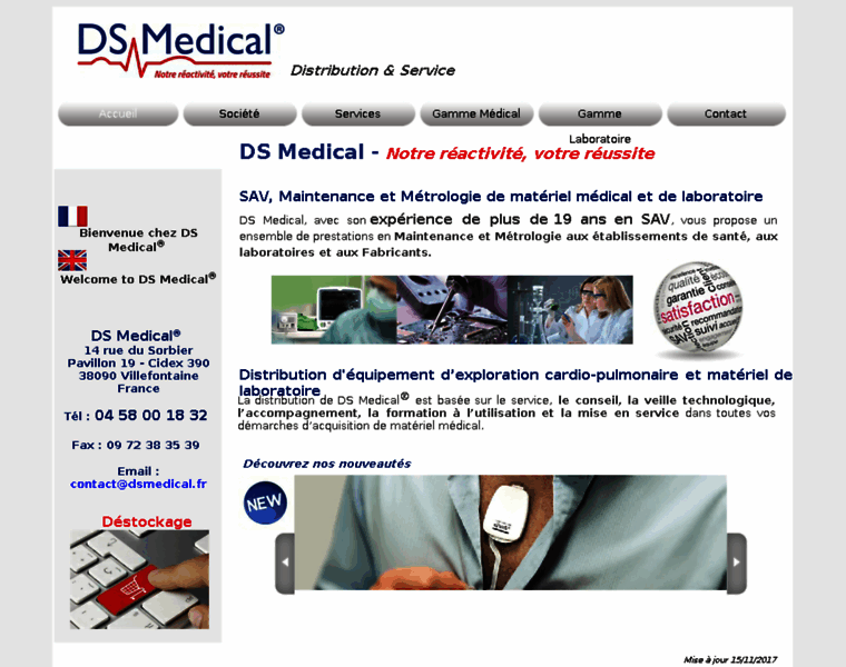 Dsmedical.fr thumbnail