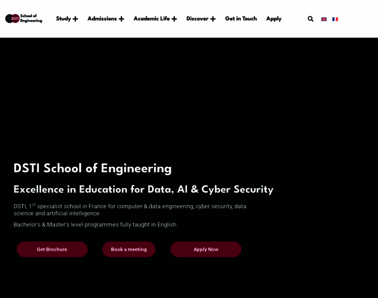 dsti.school at WI. DSTI School of Engineering | Bachelor & MSc | Data ...