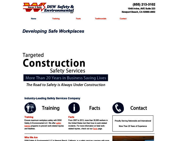 Dswsafety.com thumbnail
