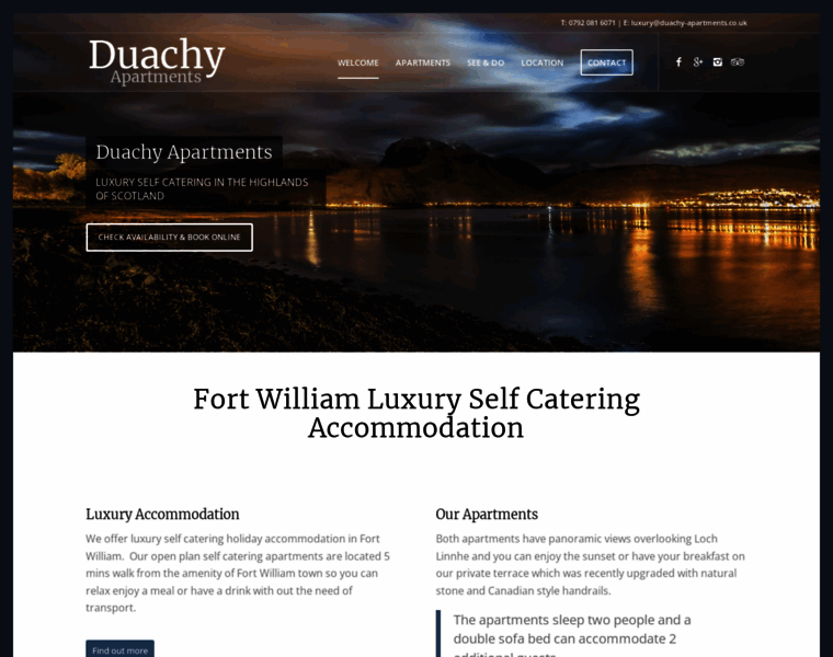 Duachy-apartments.co.uk thumbnail