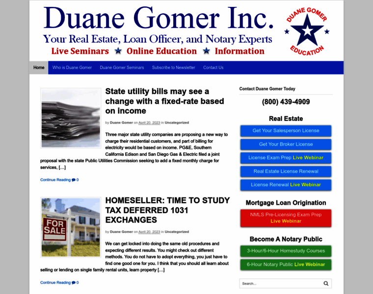 Duanegomer.info thumbnail