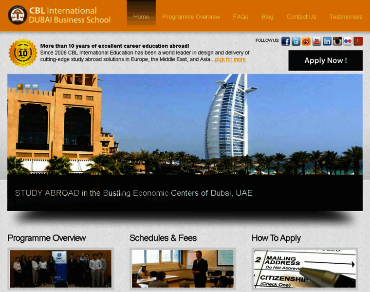 Dubai-business-school.com thumbnail