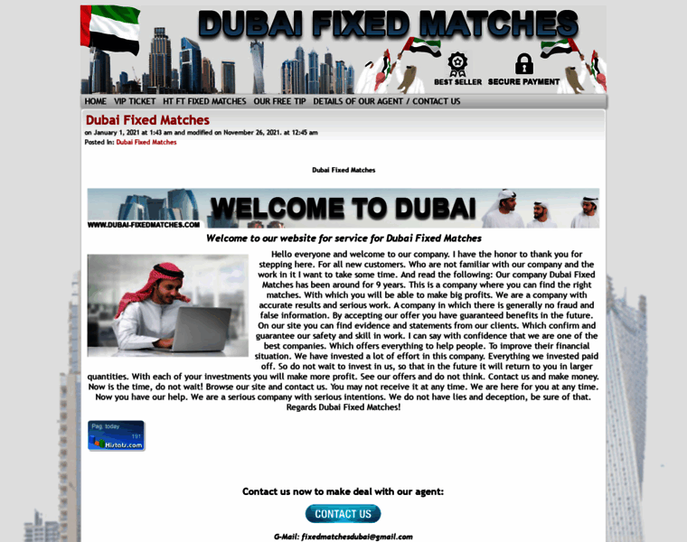 Dubai-fixedmatches.com thumbnail