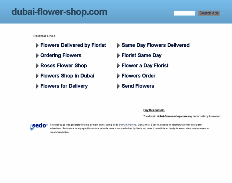 Dubai-flower-shop.com thumbnail